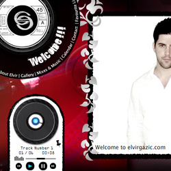 unfinished web site of DJ Elvir Gazic